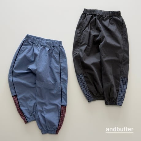 andbutter/53. Side Line Jogger Pants S-XL
