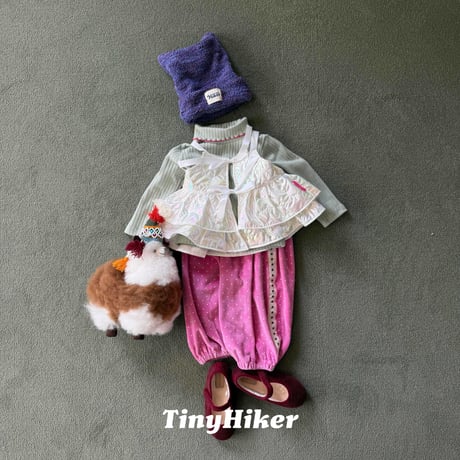 tinyhiker/3. fit pollar T-shirt XS-XL