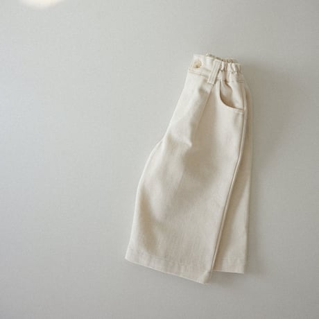 thebeige/19. Denim wide pants XXS-L