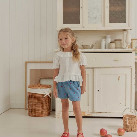 melikey/76. natural puff blouse JS-JM