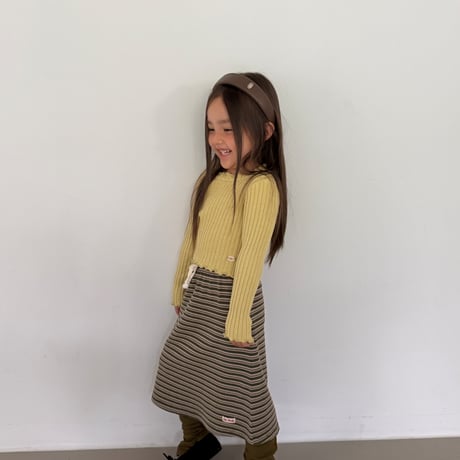 ellymolly/89. Dough long skirt 5-11