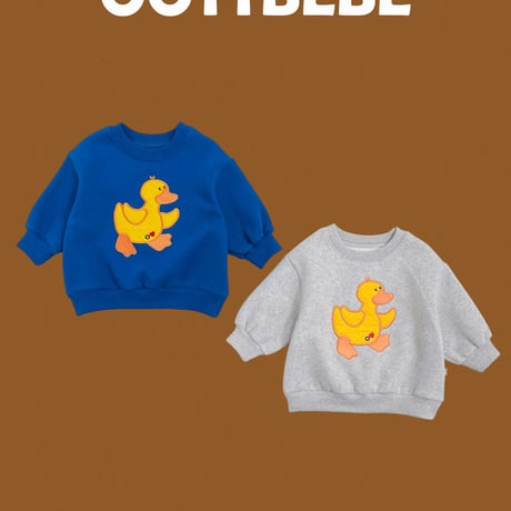 oottbebe/23. duck man-to-man XS(0-1Y)-XL(4-5Y)