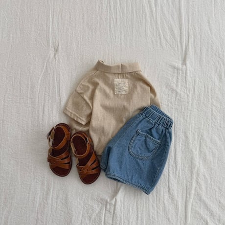 amigo/9. round denim vest XS-XL