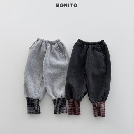 bonito/56. warmer jogger pants JS-JM