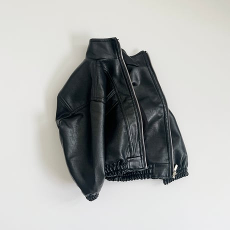 fromi/78. High Neck Leather Jacket? JS-JL