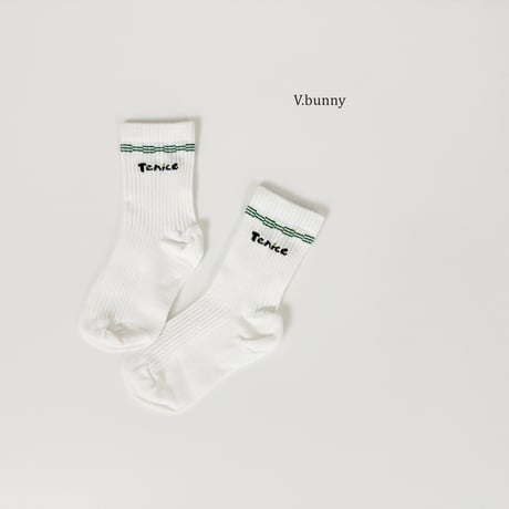 vbunny/12. lacket socks set M(130-150)-XL(180-210)