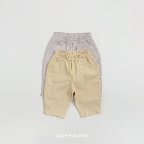 oottbebe/53. cotton span pants XS(1-2Y)-XL(6-7Y)
