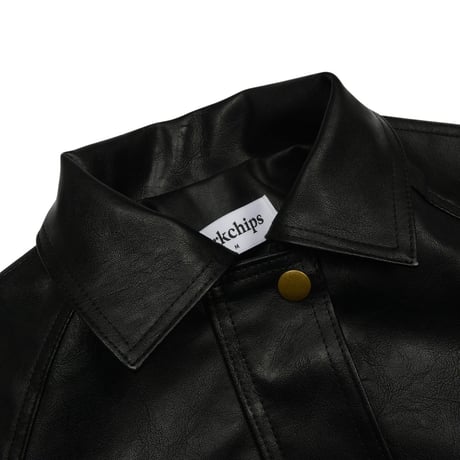 forkchips/82. ledder jacket M-XL
