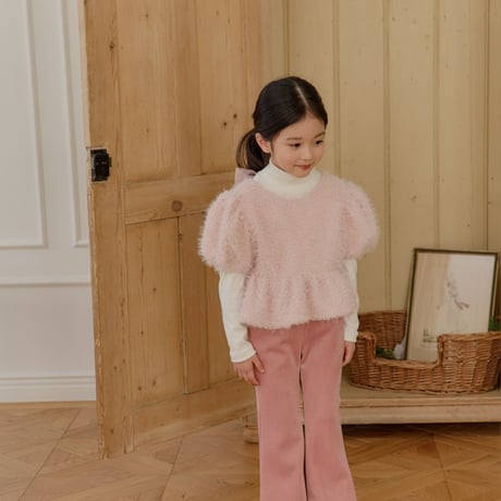 monatelier/19. snow puff T-shirt S-2XL