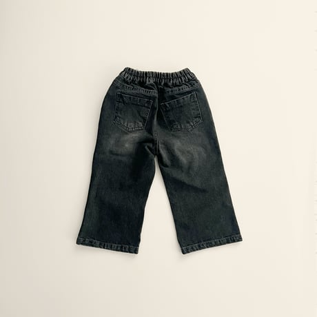 fromi/9. wide flare denim pants S-XL