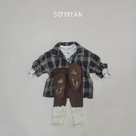 soybean/88. plan ) dot leg  warmer leggings XS-XL