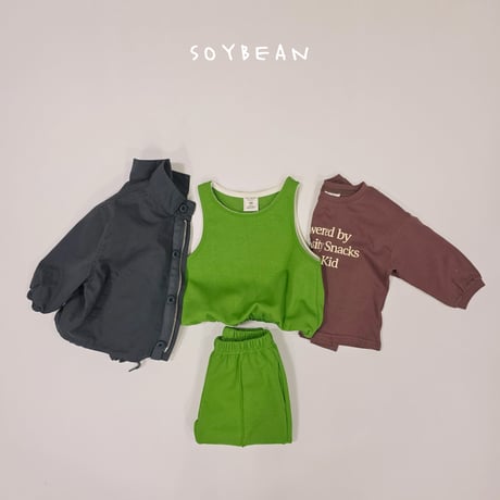 soybean/88. ray jogger set vest XS-XL