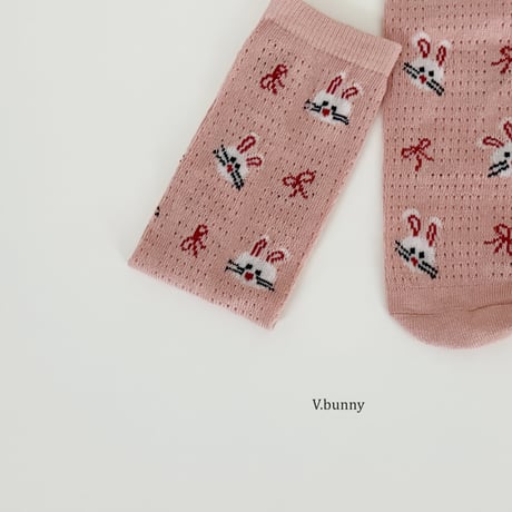 vbunny/49. kongkong bunny socks set FREE