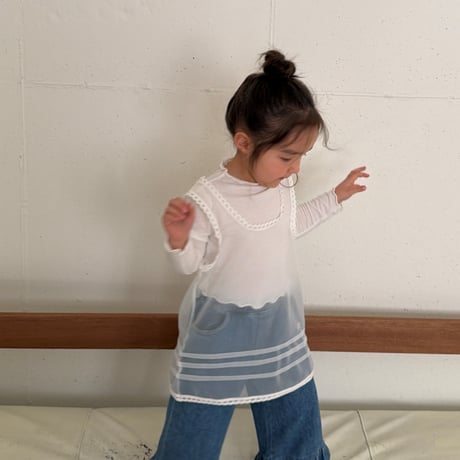 ellymolly/137. jelly fril denim pants 5-11