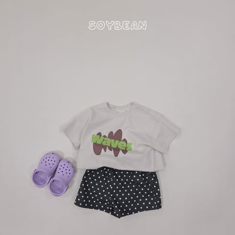 soybean/88. plan ) dot kongkong half pants XS-XL