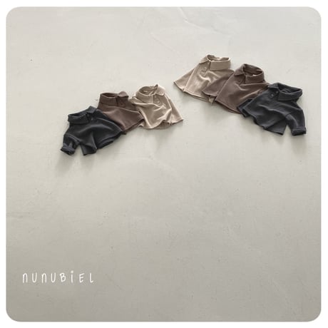 nunubiel/9. bebe waffle shirts S-L