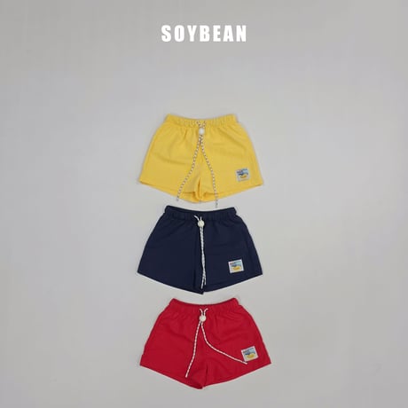soybean/163. plan summer beach pants XS-XL