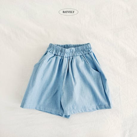 bayvely/3. over denim half pants XS-XL
