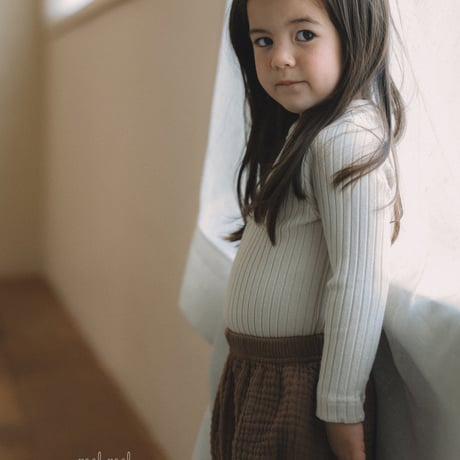 melmel/23. Emboss Short Bloomer? XXS-S