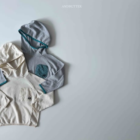 andbutter/58. Runner Waffle Hoodie S-XL