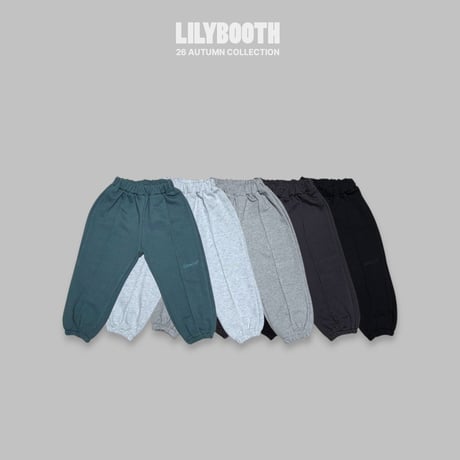 lilybooth/44. plan essential pin tuck jogger JS-JL