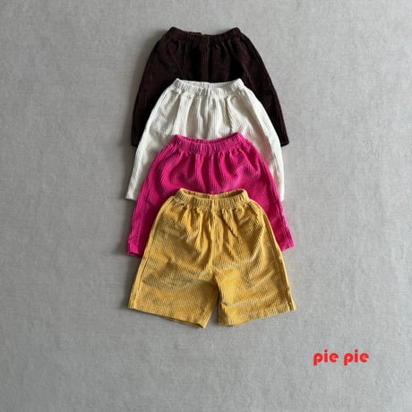 pie/19. embo corduroy bermuda  XS-XL
