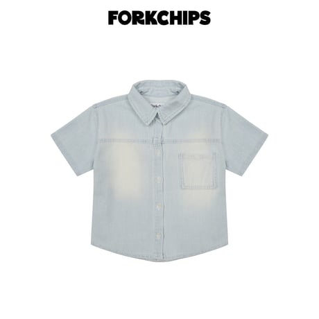 forkchips/111. sky denim shirt JS-JXL