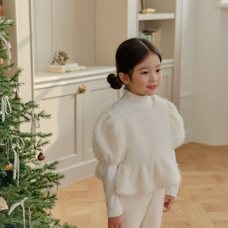monatelier/19. snow puff T-shirt S-2XL