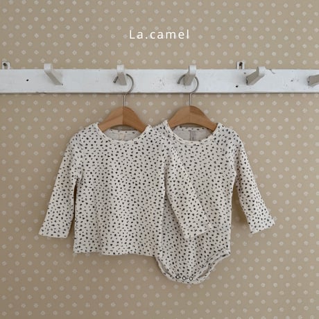 lacamel/1. eva waffle t XS-XL