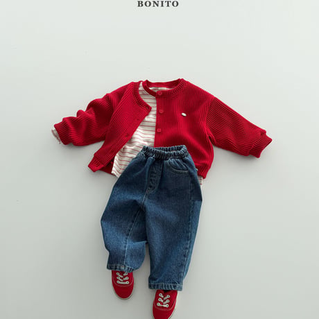 bonito/22. sibori two color st T-shirt 12M-XL