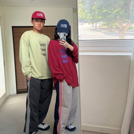 mikki/21. half half OrOne track pants ADULT