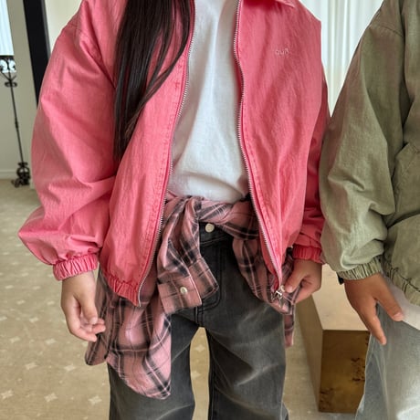 our/75. after printing blouson S-XL