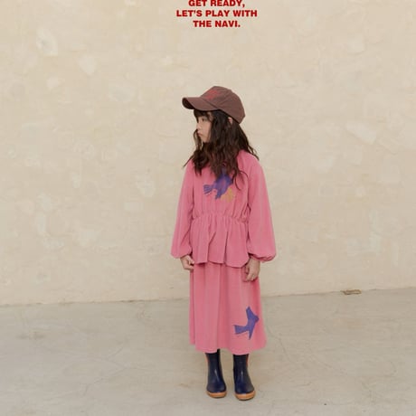 navi/54. peach blouse 2XL-JL