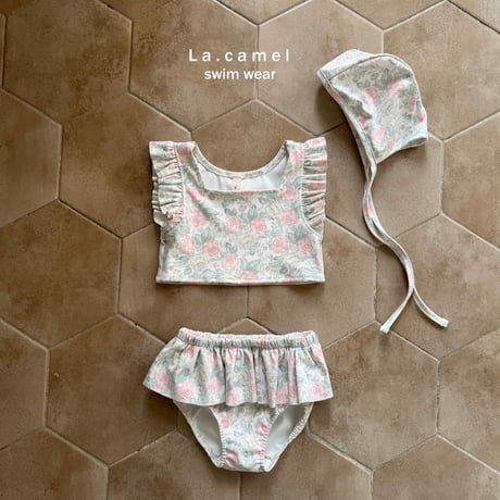 lacamel/30. basic swim hat BEBE(1-4Y)-KIDS(5-7Y)