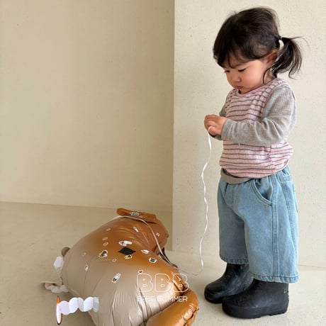 bellabambina/33. bebe down denim 6bu pants 12M-M