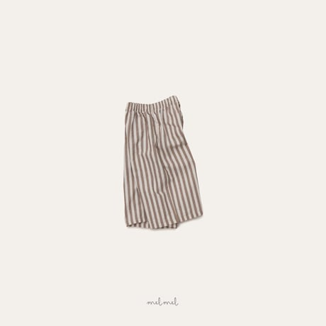 melmel/27. Striped wide pants XXS-XL