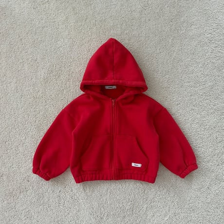 fromi/60. Banded Zip-Up Hoodie JS-JM