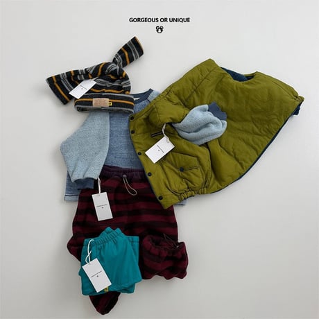 gou/108. both sides ) vest JS(8-9Y)-JL(10-11Y)