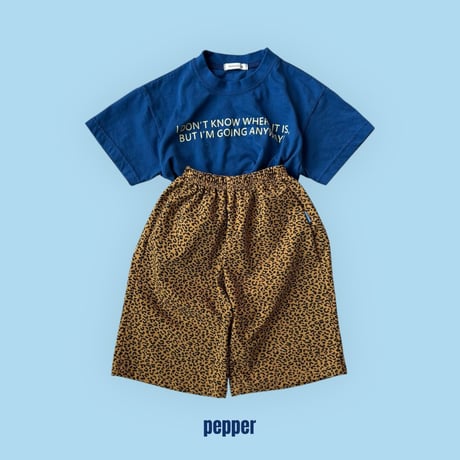 pepper/11. going half t T-shirt ADULT