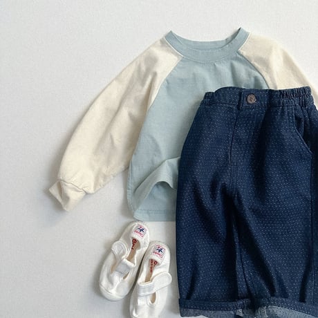 minirobe/44. Cozy Raglan Tee  S-XL