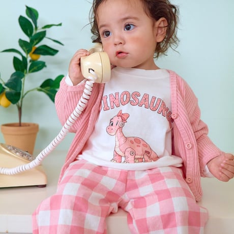 oottbebe/44. plan ) dinosaur updown set XS(0-1Y)-XL(4-5Y)
