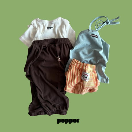 pepper/60. milk golgi T-shirt XS-XL