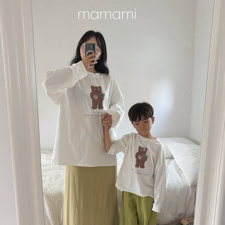 mamami/36. bear T-shirt XS-XL