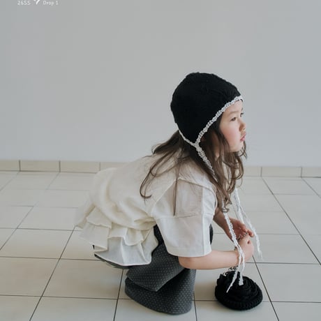 mollybin/6. selly shirring top JS