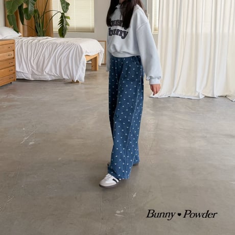 bunnypowder/106. denim pants S-XL