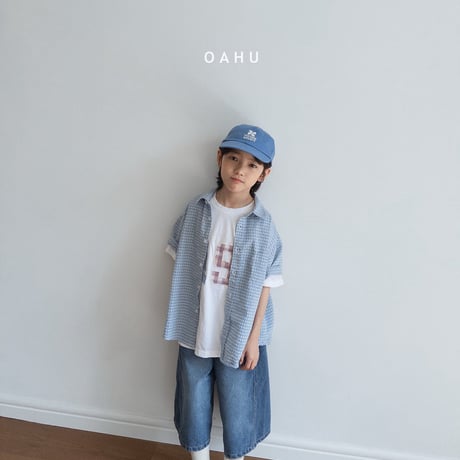 oahu/22. sheer check shirt JS-JXL