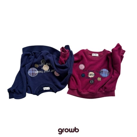 growb/34. skon man-to-man XS-XL
