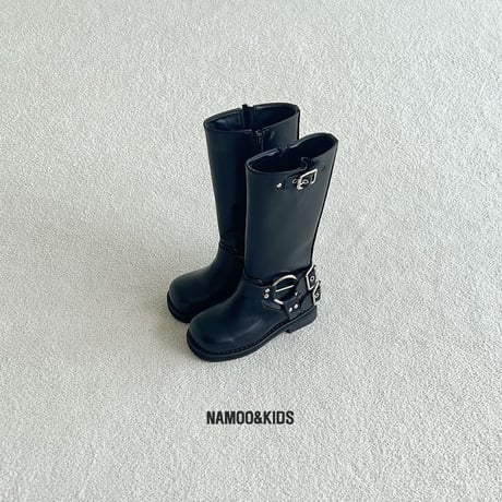 namoo/43. two buckle rider long boots 160-230