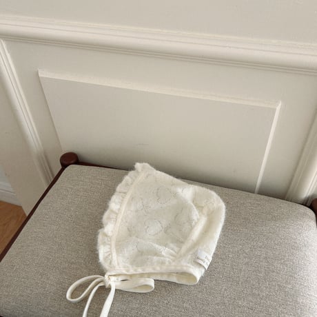 valubebe/40. heart fril bonnet hat FREE
