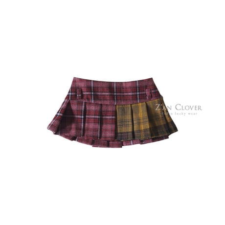 zanclover/37. retro plitch skirt 3-11